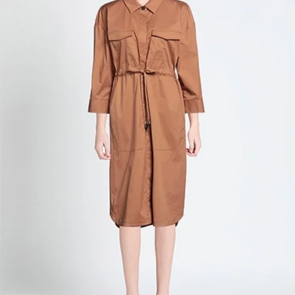 Peserico Midi Dress Size 42 US M Cotton - Picture 2 of 15